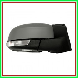 Electric-Thermal Right Rearview Mirror-With Primer-With Probe-With Light Courtesy-Lockable 10H10P FORD Focus-(2011-2014)