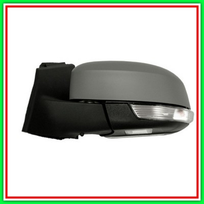 Retrovisore Sinistro Elettrico-Termico Con Primer-Con Fanale-Con Luce Cortesia-Chiudibile 10H8P Ford Focus-(Anno 2011-2014)