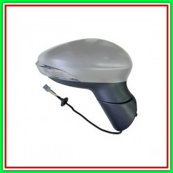 Electric Right Rearview Mirror With Primer-With Headlight-Aspheric-Chrome FORD B-Max-(Year 2012-2017)