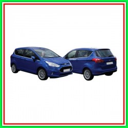 Retrovisore Sinistro Elettrico-Termico Con Primer-Con Fanale-Asferico-Cromato-6 Pins Ford B-Max-(Anno 2012-2017)
