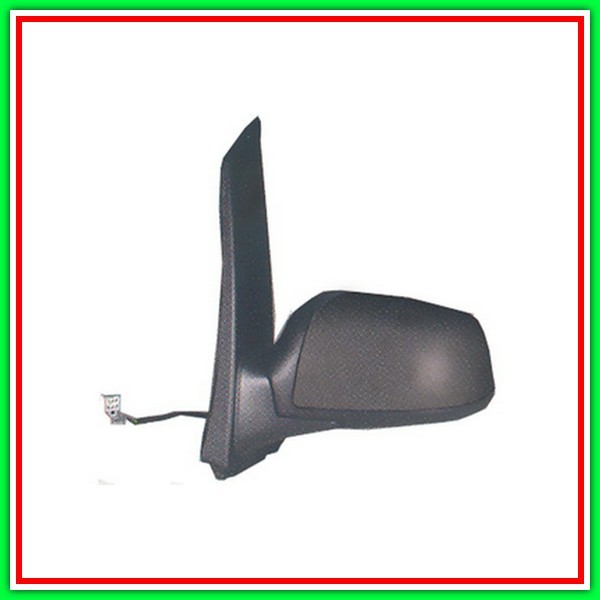 Electrical-Black-Thermal-Convex-Chrome Left Rearview mirror FORD C-Max-(Year 2003-2007)