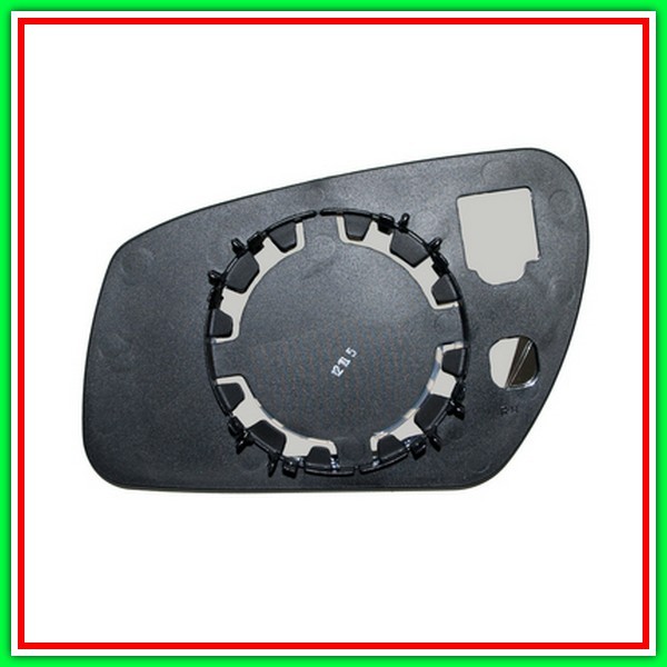 Piastra Specchio Destra Convessa-Cromata Ford C-Max-(Anno 2003-2007)