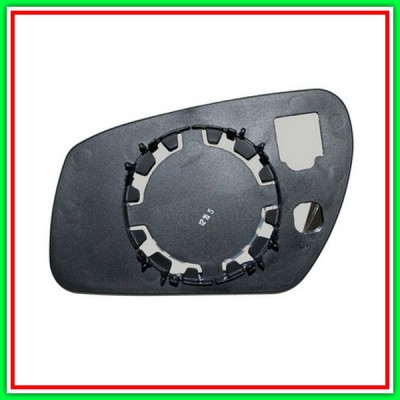 Piastra Specchio Destra Convessa-Cromata Ford C-Max-(Anno 2003-2007)
