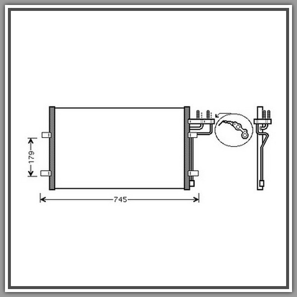 Condensatore Ford C-Max-(Anno 2003-2007)
