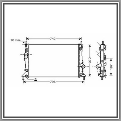 Radiatore Ford C-Max-(Anno 2003-2007)