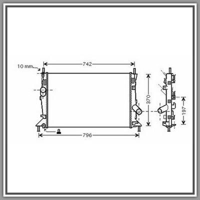 Radiatore Ford C-Max-(Anno 2003-2007)