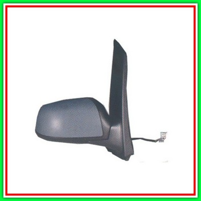 Retrovisore Destro Elettrico Con Primer-Cromato-Convesso 6H3P Ford C-Max-(Anno 2003-2007)