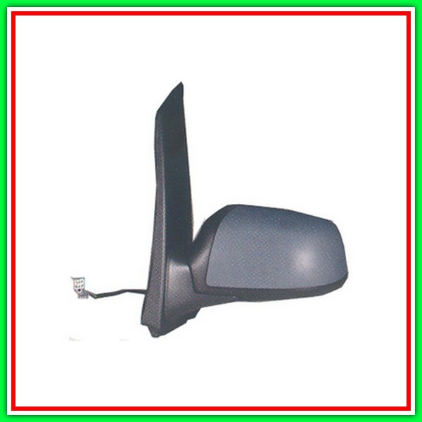 Electric Left Rearview Mirror With Primer-Chrome-Convex 6H3P FORD C-Max-(Year 2003-2007)