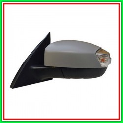 Retrovisore Sinistro Elettrico-Termico Con Primer-Con Fanale-Asferico-Cromato Ford S-Max-(Anno 2006-2010)