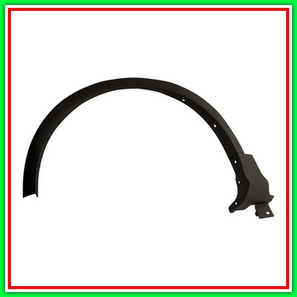 Parafanghino Anteriore Sinistro-Nero Goffrato Ford Kuga-(Anno 2013-2016)