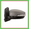 Retrovisore Sinistro Elettrico-Termico Con Primer-Con Fanale-Asferico-Cromato Ford Kuga-(Anno 2013-2016)