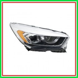 Proiettore Destro H7+H1 Elettrico Con Motore-Con Luce Diurna-Led Ford-Kuga-Mod. 09/16-07/19