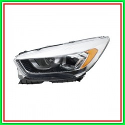 Proiettore Sinistro H7+H1 Elettrico Con Motore-Con Luce Diurna-Led Ford-Kuga-Mod. 09/16-07/19