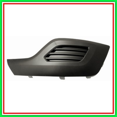 Griglia Destra Paraurti Nera-Senza Sede Fendi Ford TransitTourneo-Custom (Ttf)-(Anno 2013-2018)