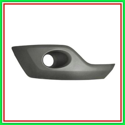 Griglia Destra Paraurti Nera-Con Sede Fendi Ford TransitTourneo-Custom (Ttf)-(Anno 2013-2018)