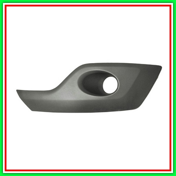 Griglia Sinistra Paraurti Nera-Con Sede Fendi Ford TransitTourneo-Custom (Ttf)-(Anno 2013-2018)