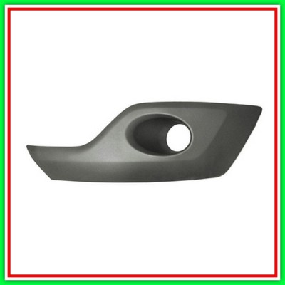 Griglia Sinistra Paraurti Nera-Con Sede Fendi Ford TransitTourneo-Custom (Ttf)-(Anno 2013-2018)