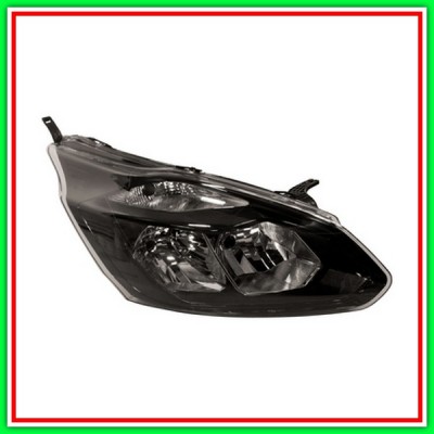 Proiettore Destro H7-H15 Elettrico Con Motore-Nero Ford TransitTourneo-Custom (Ttf)-(Anno 2013-2018)