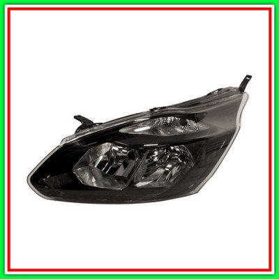 Proiettore Sinistro H7-H15 Elettrico Con Motore-Nero Ford TransitTourneo-Custom (Ttf)-(Anno 2013-2018)