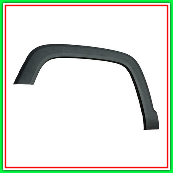 Parafanghino Anteriore Sinistro-Nero Goffrato Jeep Renegade-(Anno 2014 In Poi)