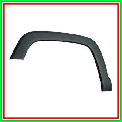 Parafanghino Anteriore Sinistro-Nero Goffrato Jeep Renegade-(Anno 2014 In Poi)