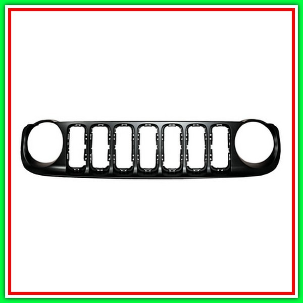 Griglia Radiatore Superiore Nera Jeep Renegade-(Anno 2014 In Poi)