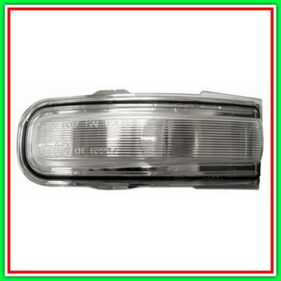 Fanale Bianco Per Retrovisore Sinistro Jeep Renegade-(Anno 2014 In Poi)