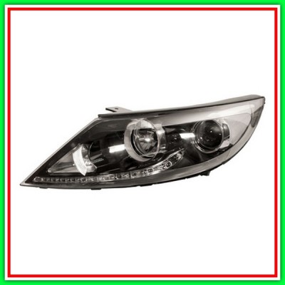 Left Projector H7-H7 Electric With Daytime-Led Light-Engine KIA Sportage (Sl)-(Year 2011-2015)