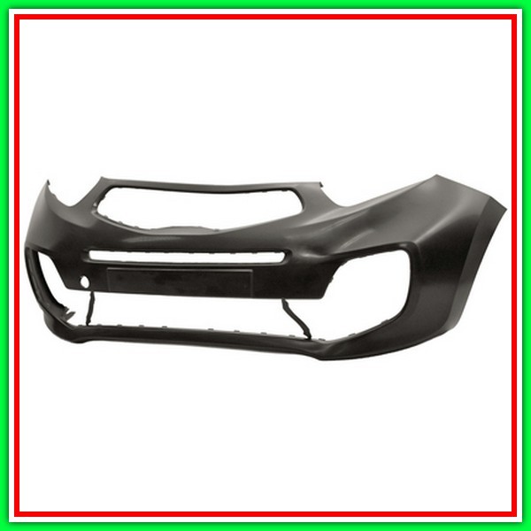 Paraurti Anteriore Con Primer-Con Sede Fendi-Mod 3 Porte Kia Picanto-(Anno 2011-2015)