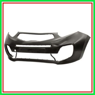 Paraurti Anteriore Con Primer-Con Sede Fendi-Mod 3 Porte Kia Picanto-(Anno 2011-2015)