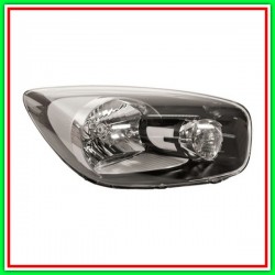 Proiettore Destro H4 Elettrico Senza Motore Kia Picanto-(Anno 2011-2015)