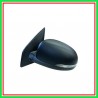 Electrical-Black-Thermal Left Rearview Mirror-With Headlight-Convex-Chrome KIA Picanto-(Year 2011-2015)
