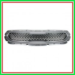 Griglia Radiatore Nero-Lucida Con Cornice Cromata Kia Niro-(Anno 2016-2019)