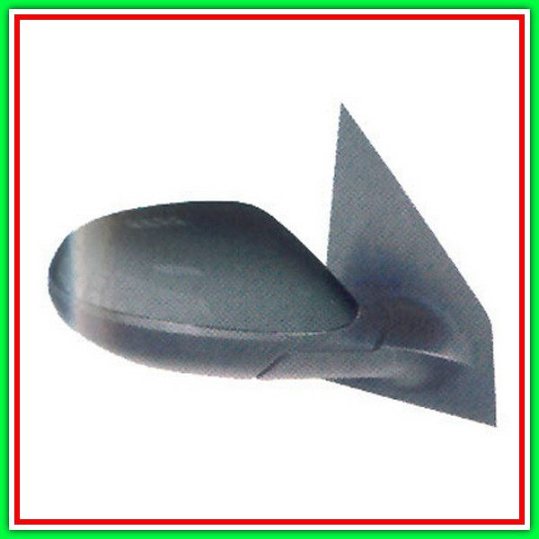 Retrovisore Destro Elettrico-Nero-Termico-Convesso-Cromato -Mod Fino 06-2005 Lancia Ypsilon-(Anno 2003-2006)