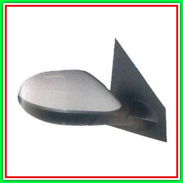 Retrovisore Destro Elettrico-Termico Con Primer-Convesso-Cromato -Mod Fino 06-2005 Lancia Ypsilon-(Anno 2003-2006)