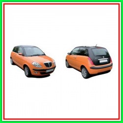 Retrovisore Sinistro Elettrico-Termico Con Primer-Con Sonda-Convesso-Cromato -Mod Fino 06-2005 Lancia Ypsilon-(Anno 2003-2006)