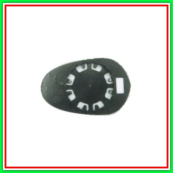 Piastra Specchio Destra-Sinistra-Convessa-Termica-Cromata Lancia Ypsilon-(Anno 2003-2006)