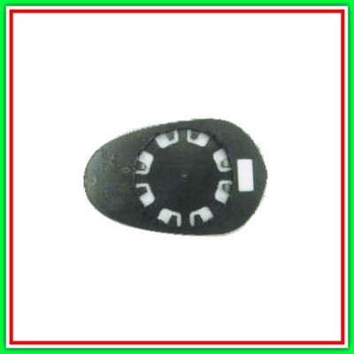 Piastra Specchio Destra-Sinistra-Convessa-Termica-Cromata Lancia Ypsilon-(Anno 2003-2006)