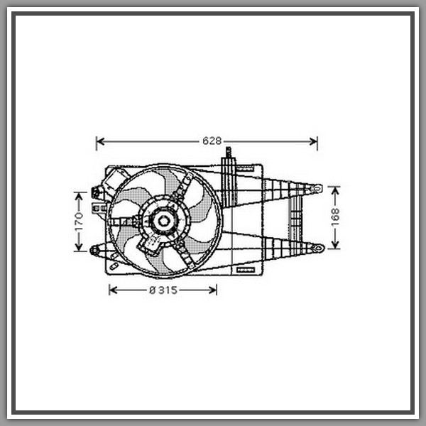 Ventola Lancia Ypsilon-(Anno 2003-2006)