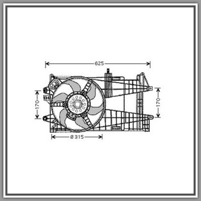 Ventola Lancia Ypsilon-(Anno 2003-2006)