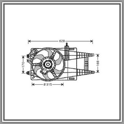 Ventola Lancia Ypsilon-(Anno 2003-2006)