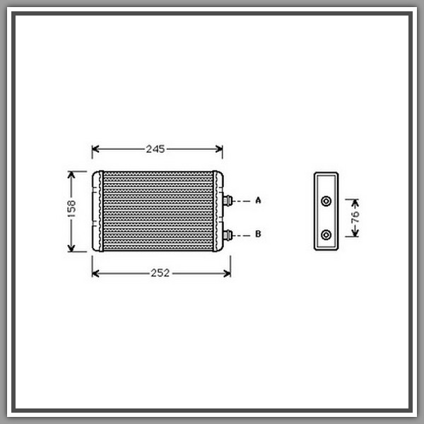 Heater Lancia Ypsilon-(Year 2003-2006)