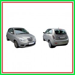 Retrovisore Sinistro A Cavi Con Primer-Convesso-Cromato-Mod Fino 05-2010 Lancia Ypsilon-(Anno 2006-2011)