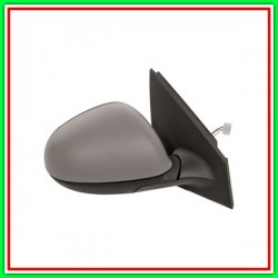 Electric Right Rearview Mirror With Primer-Chrome-Convex-Mod 06-2010 Onwards LANCIA Ypsilon-(Year 2006-2011)