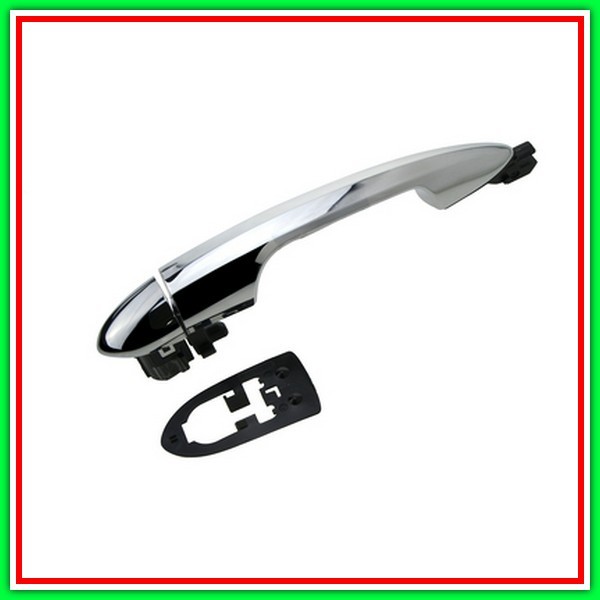 Front Front Handle Right-Chrome Polished-Without Hole NOTTOLINO LANCIA Ypsilon-(Year 2015 Onwards)