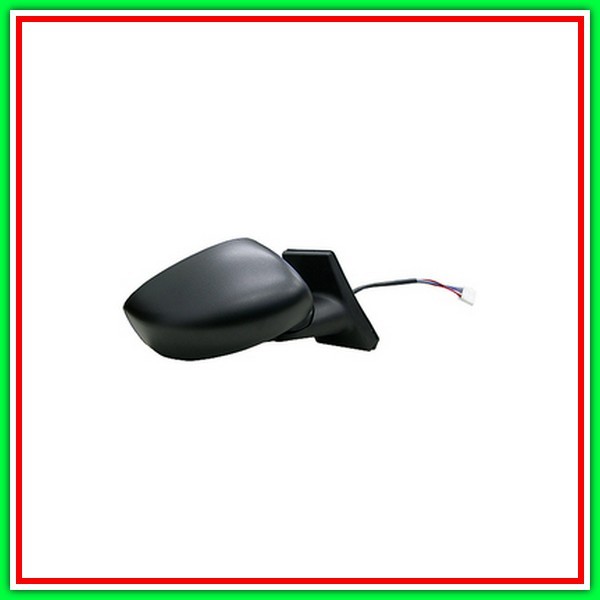 Electric-Black-Thermal-Convex-Chrome Right Rearviewer LANCIA Musa-(Year 2004-2006)