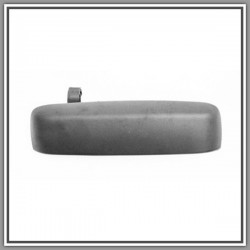 Black Left Rear Outer Handle LANCIA Musa-(Year 2007-2013)