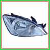 Proiettore Destro H4 Elettrico Cromato-Senza Motore Mitsubishi Lancer-(Anno 2002-2008)