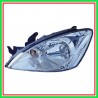 Proiettore Sinistro H4 Elettrico Cromato-Senza Motore Mitsubishi Lancer-(Anno 2002-2008)