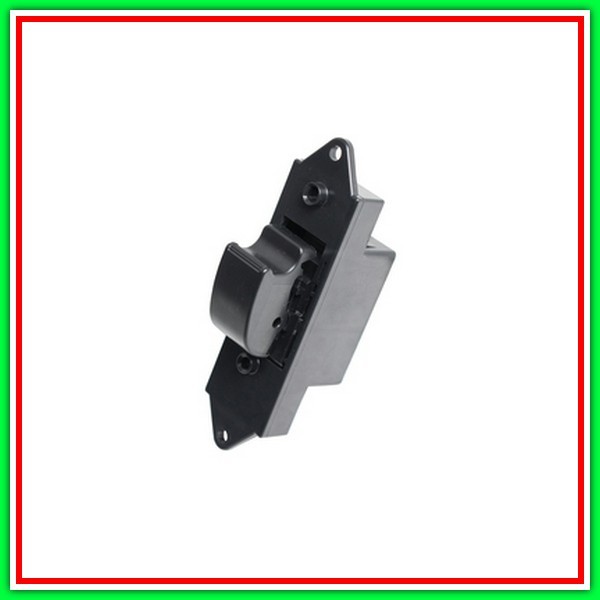 Interruttore Alzacristallo Nero-Porta Posteriore Destra-Sinistra-5 Pins Mitsubishi Colt-(Anno 2009-2012)